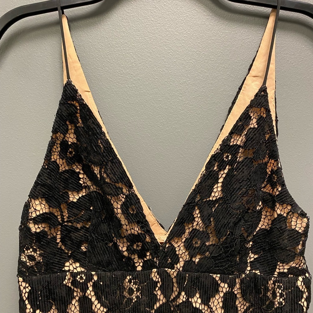 NWT Free People Dangerous Love Black Lace Mini Dress Size 2 - Picture 6 of 14